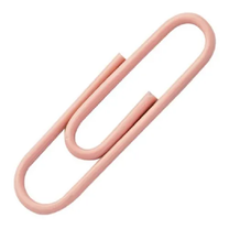 Clips Rosa Color Plus 28mm com 100 unidades 23080 - Molin