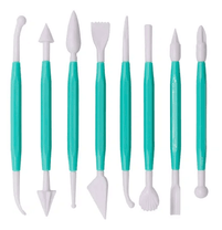 Estecas Modeladoras Plástica Blister c/ 8un EE0001 - BRW