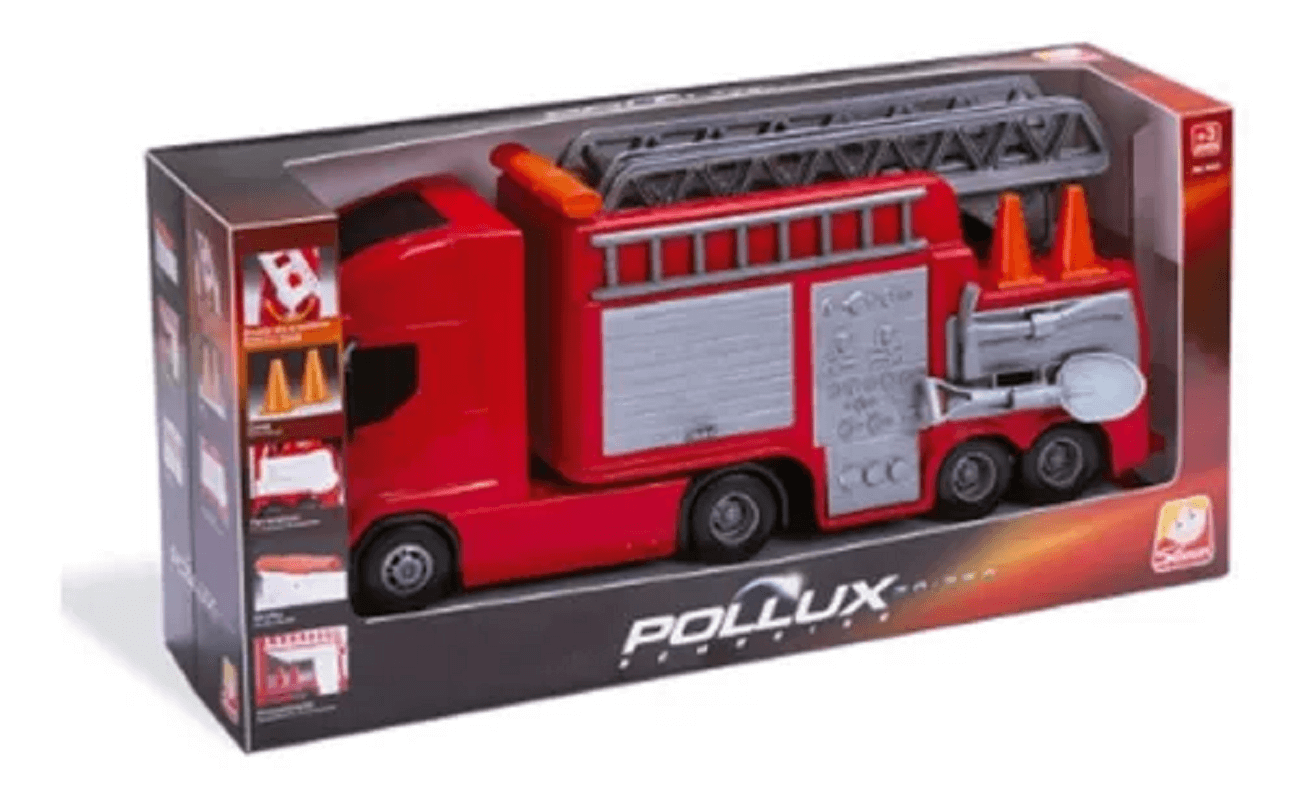 Caminhão de Bombeiro Infantil Pollux 30-360 - 6720 - Silmar