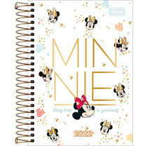 Agenda Minnie 2022 176 Folhas 130mmx188mm 30.442-5 - Tilibra