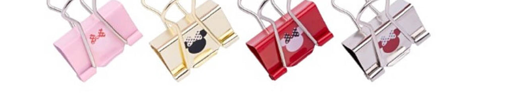 Prendedor de Papel Binder Clips Minnie 32 MM 4 unid. 22400 - Molin