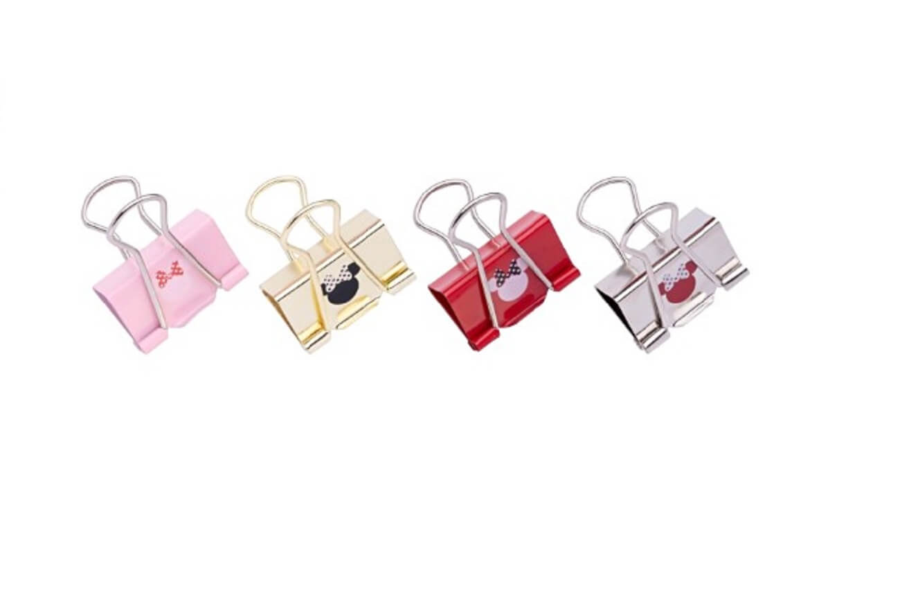 Prendedor de Papel Binder Clips Minnie 32 MM 4 unid. 22400 - Molin