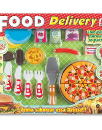 Food Delivery Pizza com Velcro 860-2 - Braskit
