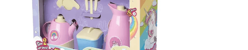 Jogo de Chazinho Colorido Unicórnio Unika 0563 - Samba Toys