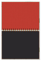 Caderno de Lettering Espiral Love Garden 40 folhas Preta 180g/m² 5358 - Fina Ideia