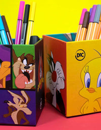 Organizadores de Mesa Looney Tunes Grande Kit com 2 Peças 3757 - DAC
