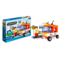 Blocos De Montar Cidade Mini Bus 0274.3 - Xalingo