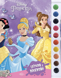 Livro de Pintura Aquarela Princesas D2502 - DCL
