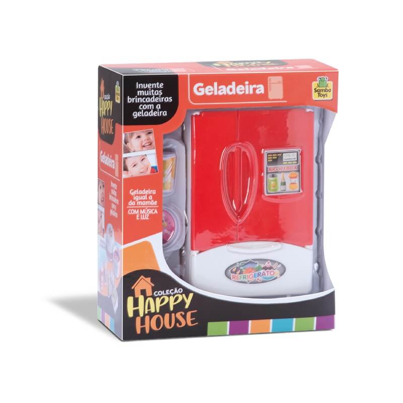 Geladeira Happy House 5503 - Samba Toys
