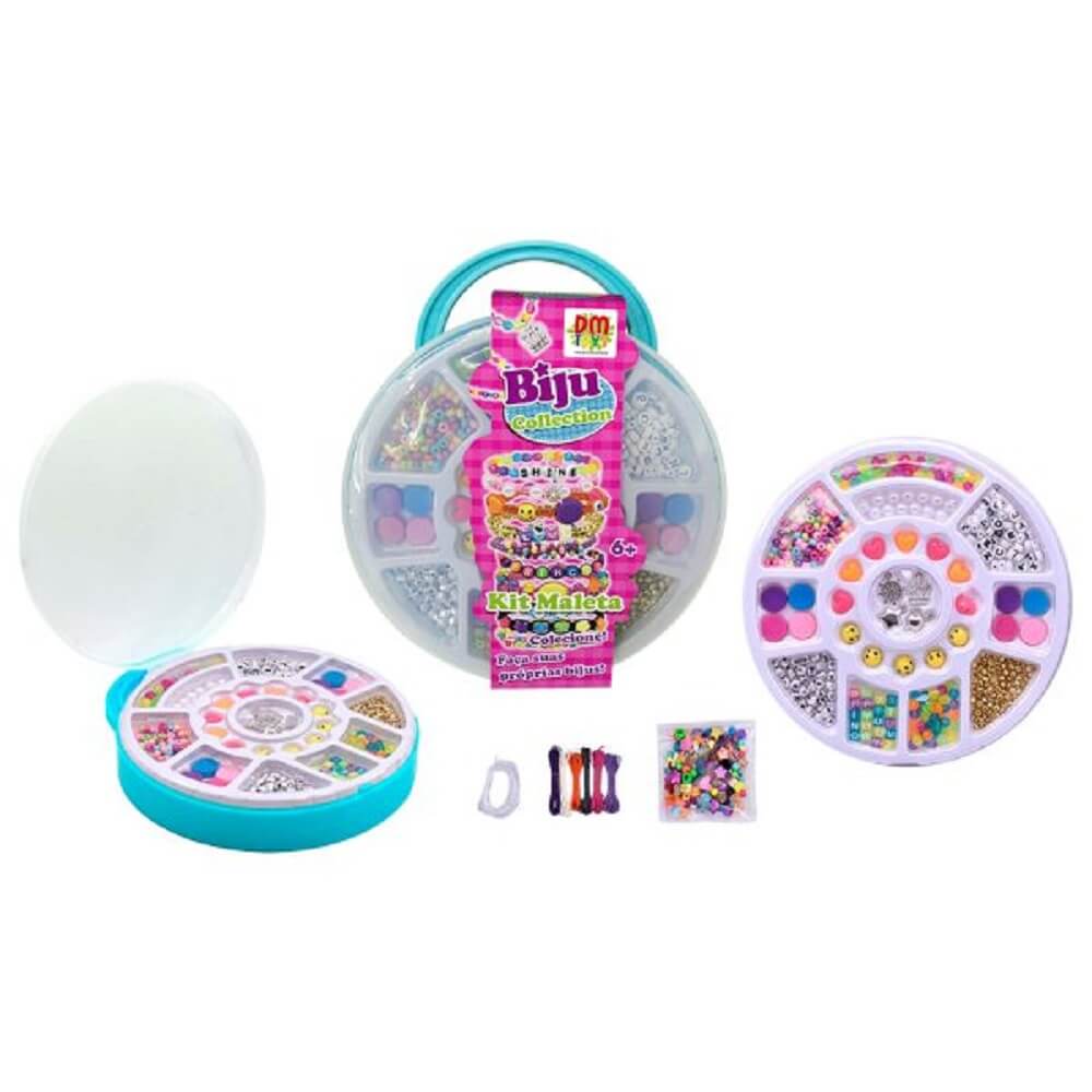 Miçanda p/ Pulseira Biju Colletion kit Maleta DMT6314 - DM Toys
