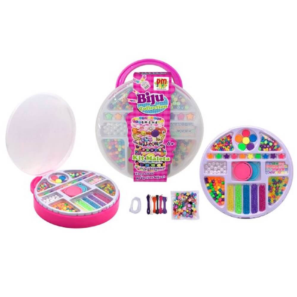 Miçanda p/ Pulseira Biju Colletion kit Maleta DMT6314 - DM Toys