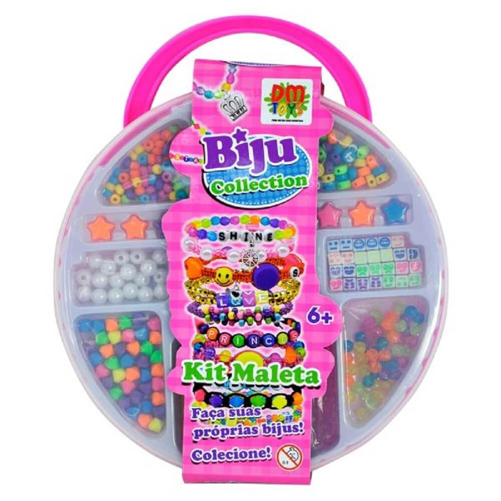 Miçanda p/ Pulseira Biju Colletion kit Maleta DMT6314 - DM Toys