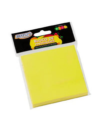Bloco Smart Notes 76X76MM Post It Amarelo Neon 100fl BA7675 - BRW

