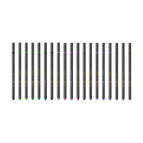 Caneta Superfina Vibes Study Primavera 19 Cores 678467 - Tris