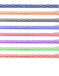 Caneta Esferográfica Spiro 0.7mm c/ 8 Cores 761140 - Cis
