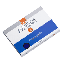 Almofada Para Carimbo nº 2 Azul 11,50 X 8,00 cm - CB0201 - BRW