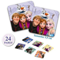 Jogo de Memória Disney Frozen 24 pares 8030 - Toyster