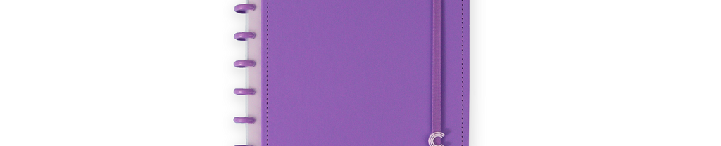 Caderno Inteligente Médio 80 Fls. ALL PURPLE CIMD3089 - Novitate