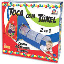 TOCA 2 EM 1 C/60 BOLINHAS 4604 - BRASKIT