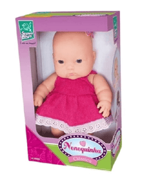 Boneca Nenequinha Branca Ref 342 - Super Toys
