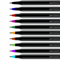 Caneta Esferográfica 10 Cores 0.7MM Pentonic 761124 - CIS