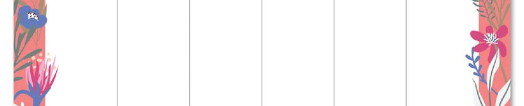 Bloco Semanal Coleção Primavera 52 fls 90g/m² 2348 - Fina Ideia