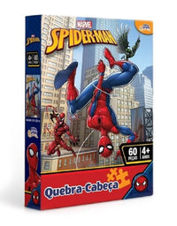 Quebra Cabeça 60 peças Marvel Homem Aranha 8012 - Toyster
