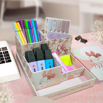 Organizador de Mesa 5 Peças papel offset Minnie 3439 - DAC