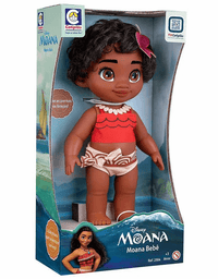 Boneca Moana em Vinil 36 cm 2504 - Cotiplás
