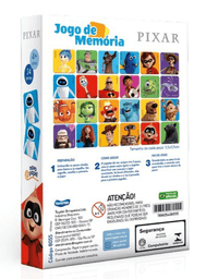 Jogo de Memória Disney Pixar 24 pares 8055 - Toyster
