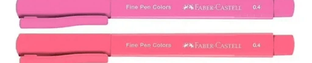 Caneta Fine Pen 0.4mm Cores Tropical c/ 6 Unid. FPB/ES6ZF - FABER CASTELL