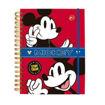 Caderno Smart Universitário 10 Matérias c/ 80 Folhas Tira e Põe Mickey 3818 - DAC