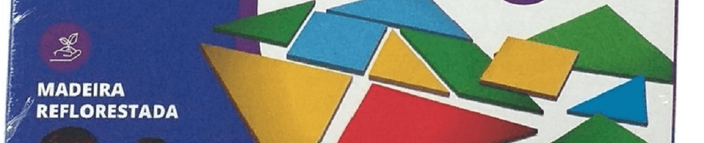 Tangram Com 28 Peças em Madeira Reflorestada 0442.1 - Xalingo