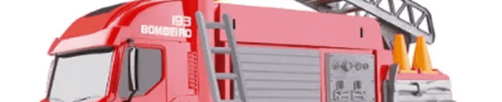 Caminhão de Bombeiro Infantil Pollux 30-360 - 6720 - Silmar