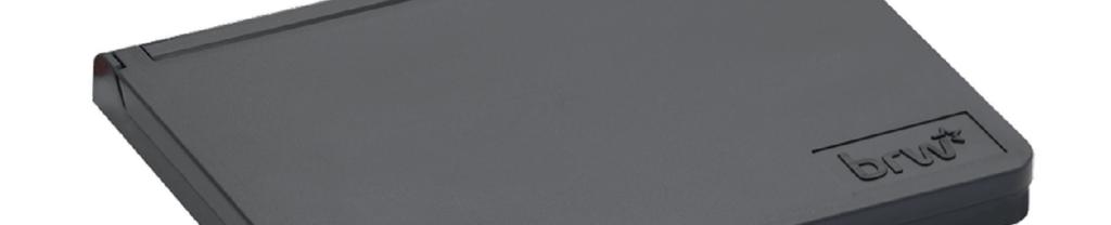 Almofada Para Carimbo nº 3 Preta 12,50 X 9,50 cm - CB0302 - BRW