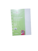 Refil Pontilhado Médio 30 folhas 120G/M² 172MMx231MM CIRM3006 - NOVITATE