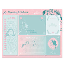 Bloquinhos de Anotações com 5 Modelos 20 Folhas Cada Princesas 3967 - DAC