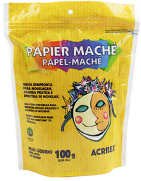 PAPEL MACHÉ 100 GRAMAS - ACRILEX
