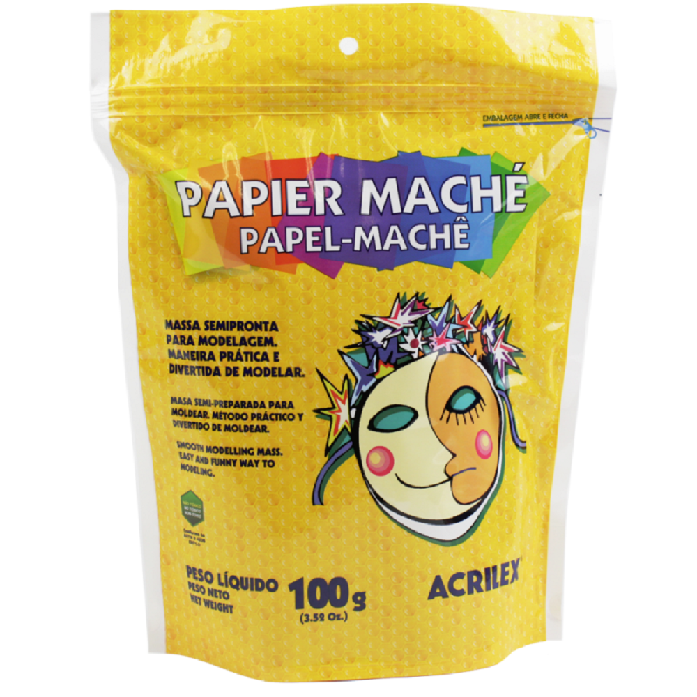 PAPEL MACHÉ 100 GRAMAS - ACRILEX