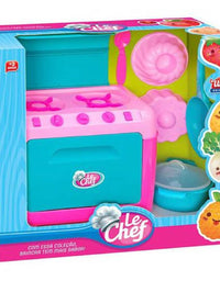 Fogão Infantil Le Chef + Acessórios 363- Usual Brinquedos
