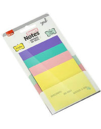 Bloco Smart Notes 75X75MM Transparente Pastel 4 Blocos c/ 40F. - BRW
