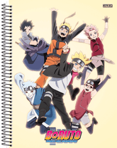 Caderno Universitário 10 Matéria 160 fls Boruto 233384 - São Domingos