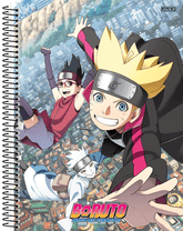 Caderno Universitário 1 Matéria 80 fls Boruto 233383 - São Domingos