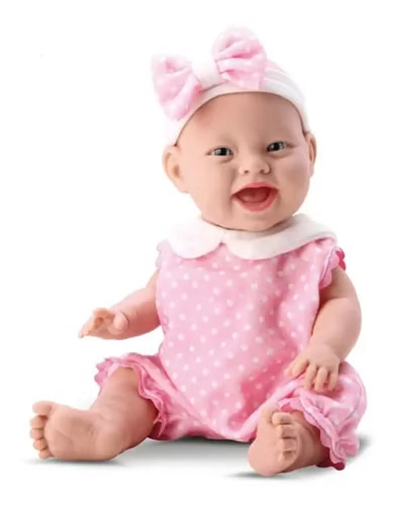 Boneca Baby Babilina Vinil Passeio 762 - Bambola