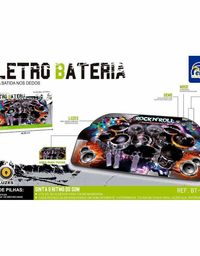 Brinquedo Bateria Eletro BT-711 - Fenix
