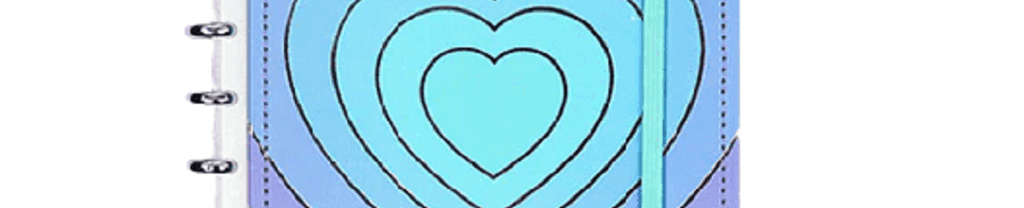 Caderno Inteligente Médio Silver Love 80 Fls. CIMD3116 - Novitate