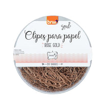 Clips Para Papel Mini Rosê c/ 200 UN. CL0503 - BRW