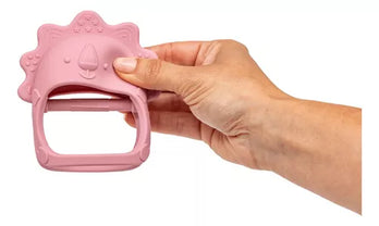 Mordedor Mãozinha em Silicone Rosa 16231 - Buba
