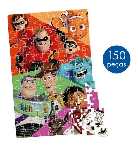 Quebra Cabeça 150 peças Pixar 8053 - Toyster