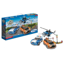 Bloco de Montar Defensores da Ordem Super Resgate 1010.9 - Xalingo